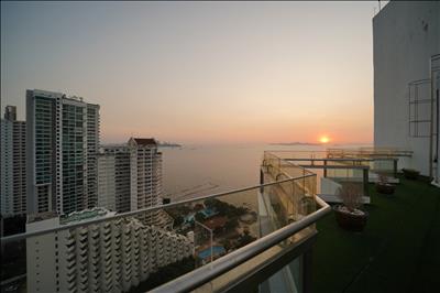 Wong Amat Beach, The Palm Penthouse Condo for Sale