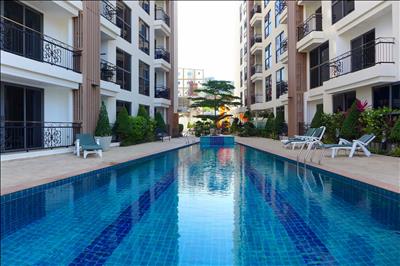 City Garden Phratamnak Condo, Studio  for Sale